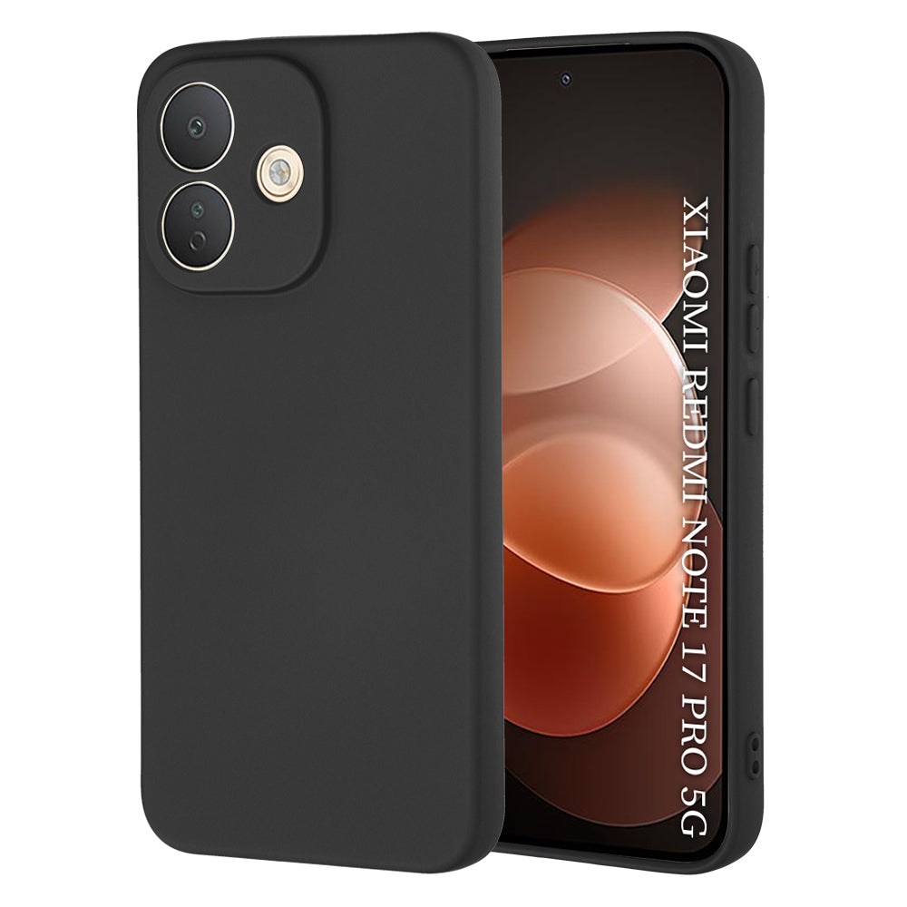 Coque pour Xiaomi Redmi Note 17 Pro, Techsuit, SoftFlex, Noire