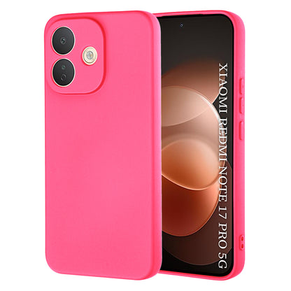 Hülle für Xiaomi Redmi Note 17 Pro, Techsuit, SoftFlex, Dunkelrosa