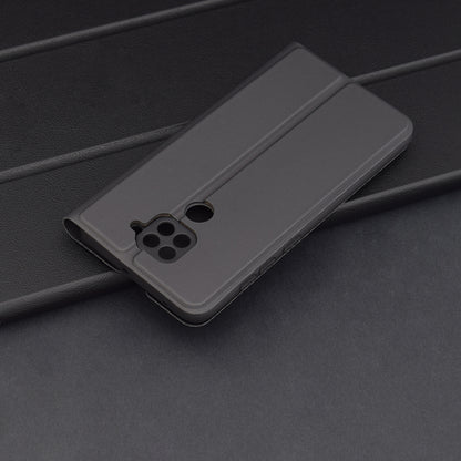 Case for Xiaomi Redmi Note 9 / 10X 4G, Techsuit, Magskin Book, Black