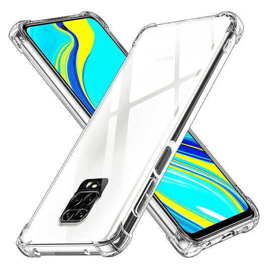 Coque pour Xiaomi Redmi Note 9S / Note 9 Pro / Note 9 Pro Max, Techsuit, Anti-choc Claire, Transparente