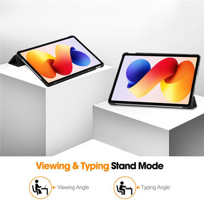 Hülle für Xiaomi Redmi Pad 2 Pro, Techsuit, FoldPro Unicorn, Mehrfarbig