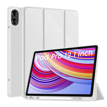 Case for Xiaomi Redmi Pad Pro / Pad / Pad Pro 5G, Techsuit, Flex Trifold, Gray