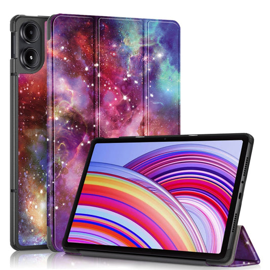 Coque pour Xiaomi Redmi Pad Pro / Pad / Pad Pro 5G, Techsuit, FoldPro Galaxy, Multicolore