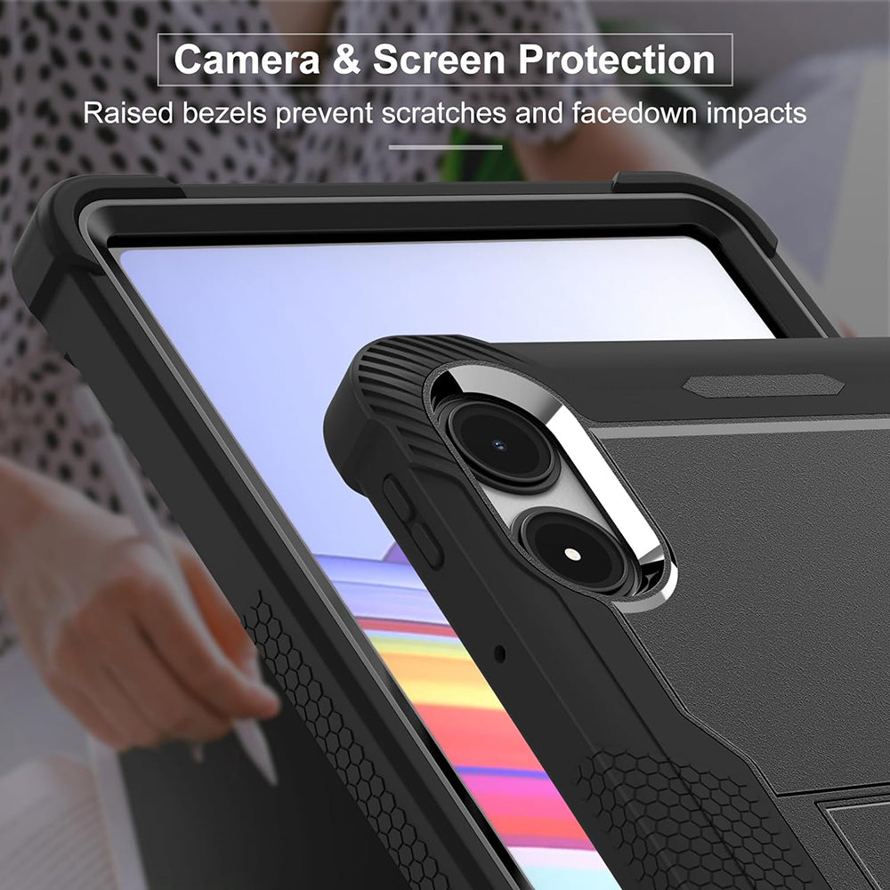 Coque pour Xiaomi Redmi Pad Pro / Pro 5G / Poco Pad, Techsuit, Rugged TabShell, Noire