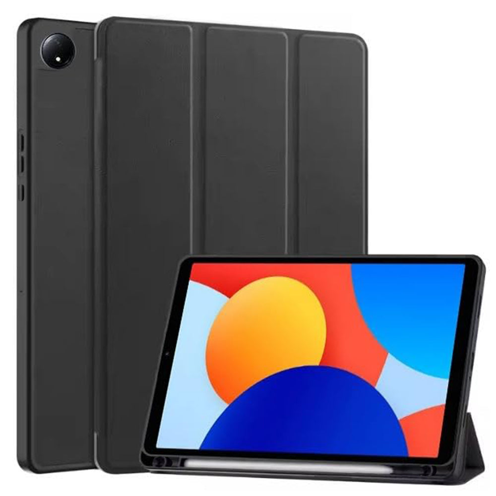 Hülle für Xiaomi Redmi Pad SE 8.7, Techsuit, Flex Trifold, Schwarz