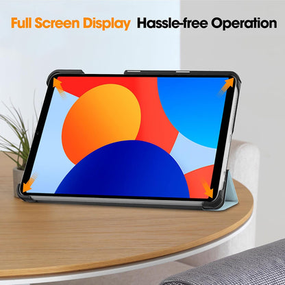 Hülle für Xiaomi Redmi Pad SE 8.7, Techsuit, FoldPro Unicorn, Mehrfarbig