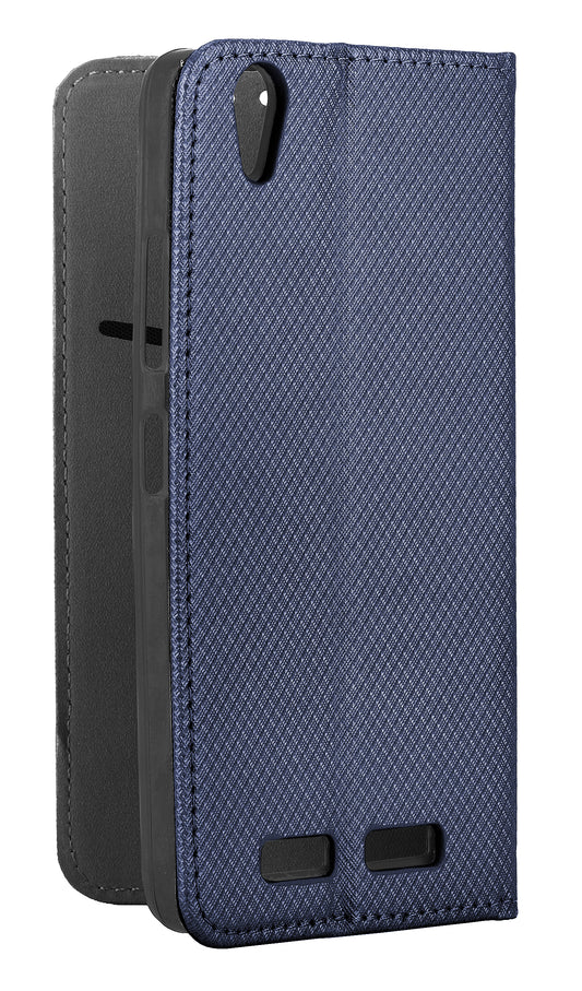 Hülle für Samsung Galaxy A53 5G A536, OEM, Smart Magnet, Marineblau