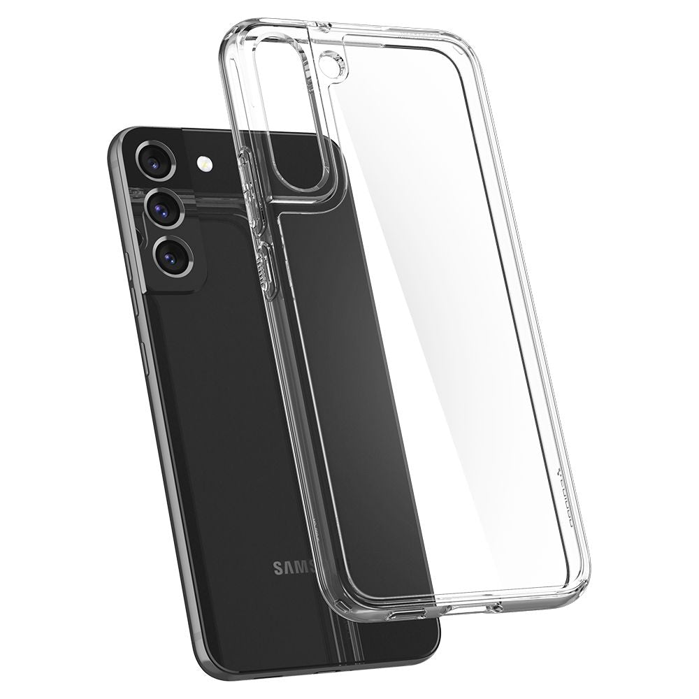 Case for Samsung Galaxy S22 5G S901, Spigen, Ultra Hybrid, Transparent ACS03988
