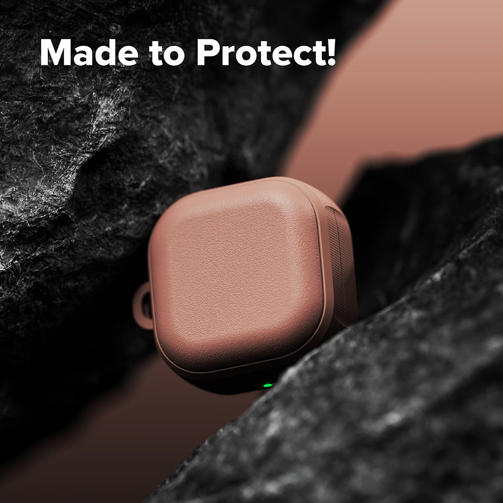 Coque Ringke Onyx Magnétique pour Samsung Galaxy Buds4 / Buds4 Pro, Bronze