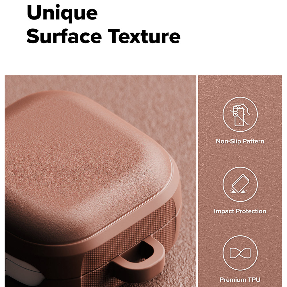 Coque Ringke Onyx Magnétique pour Samsung Galaxy Buds4 / Buds4 Pro, Bronze