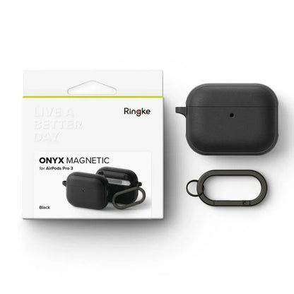 Étui Ringke Onyx pour Apple AirPods 3, Noir