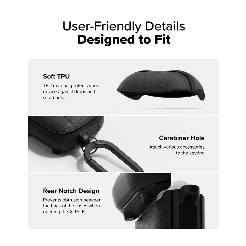 Ringke Onyx Magnetic Hülle für Apple AirPods 4, Grün