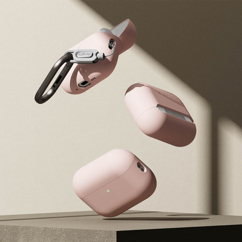 Étui Ringke pour Apple AirPods 3, Rose