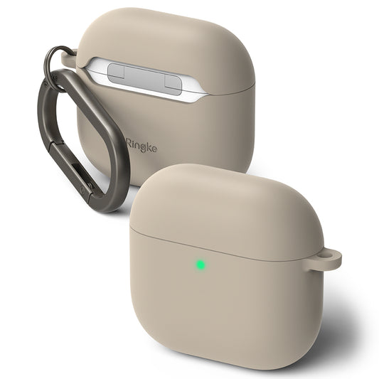 Coque Ringke pour Apple AirPods 4, Crème