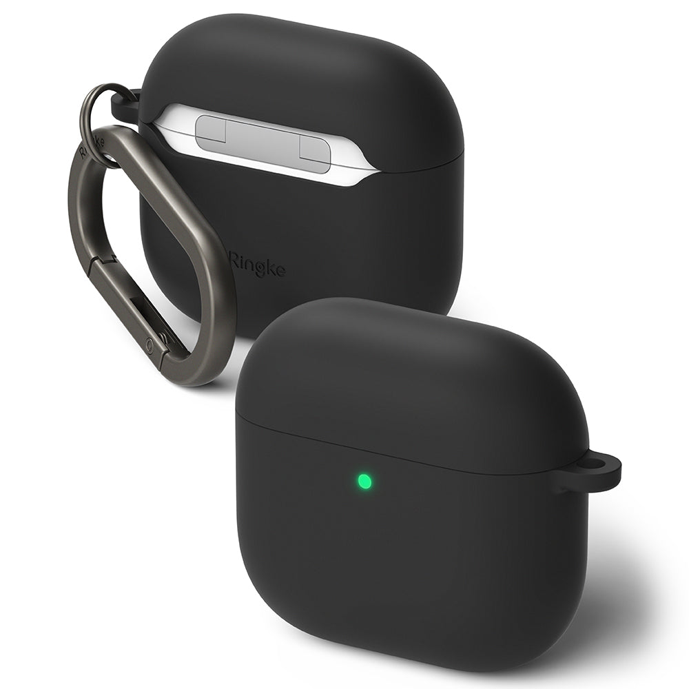 Coque Ringke pour Apple AirPods 4, Noire