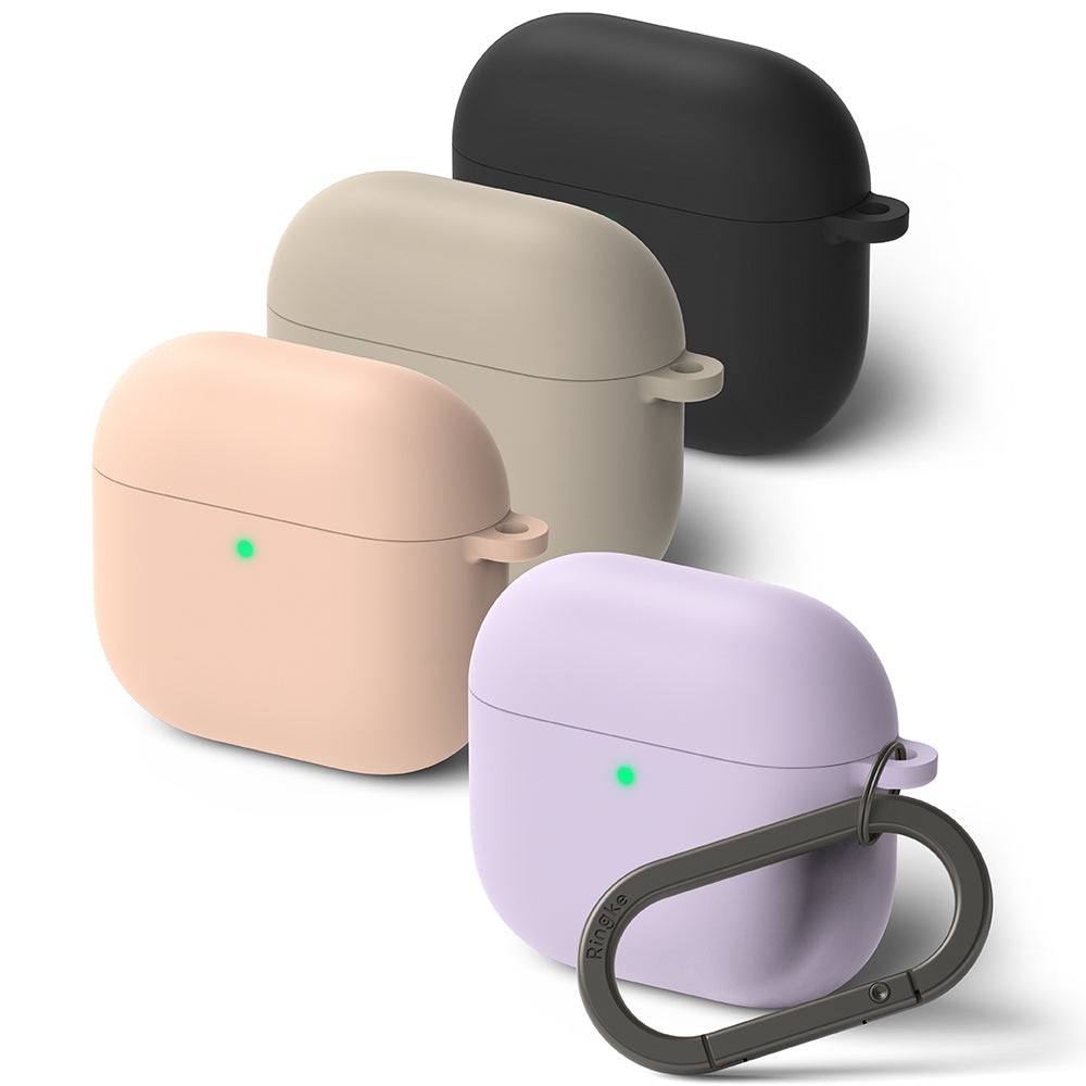 Coque Ringke pour Apple AirPods 4, Noire