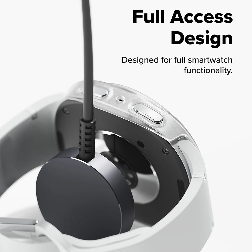 Coque Ringke Slim pour Samsung Galaxy Watch8 40mm, Lot de 2 pièces, Transparente