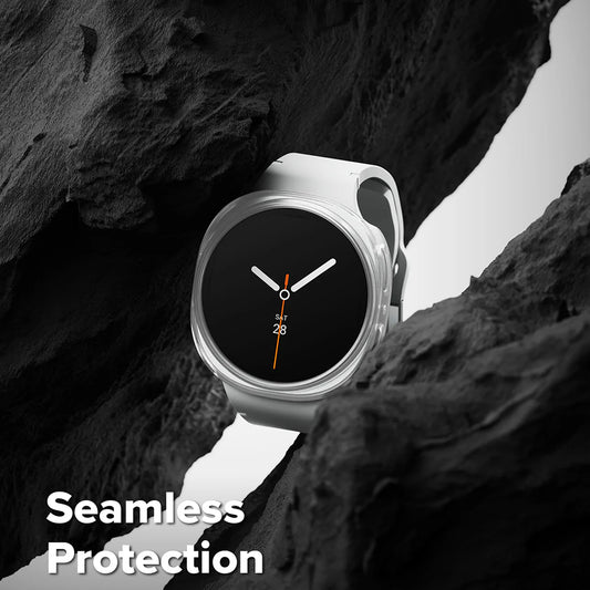 Coque Ringke Slim pour Samsung Galaxy Watch8 Classic, Lot de 2 pièces, Transparente