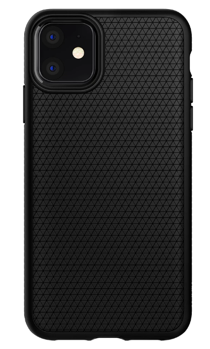 Case for Apple iPhone 11, Spigen, Liquid Air, Black