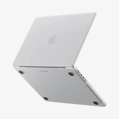 Coque Spigen Airskin pour Apple MacBook Pro 16 pouces (2026) / (2024) / (2023) / (2021), Transparente Satinée ACS11526