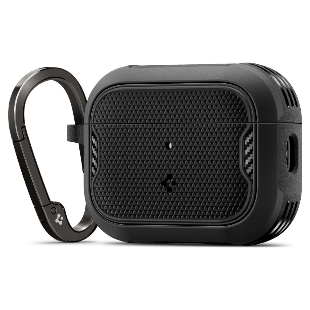 Étui Spigen Core Armor pour Apple AirPods Pro 3, Noir Mat