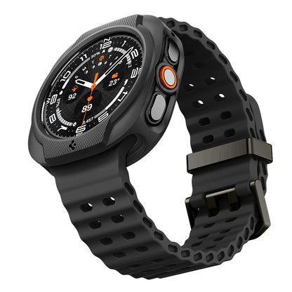 Spigen Liquid Air Hülle für Samsung Galaxy Watch Ultra2, Matt Schwarz ACS11610