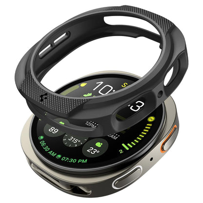 Coque Spigen Liquid Air pour Samsung Galaxy Watch8 44mm, Noir Mat ACS09839