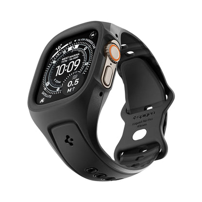 Spigen Liquid Air Pro Hülle für Apple Watch Ultra Series, Schwarz ACS05463