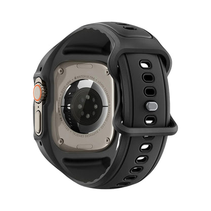 Spigen Liquid Air Pro Hülle für Apple Watch Ultra Series, Schwarz ACS05463