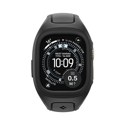 Spigen Liquid Air Pro Hülle für Apple Watch Ultra Series, Schwarz ACS05463