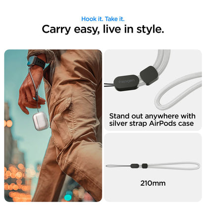 Étui Spigen Liquid Crystal pour Apple AirPods Pro 3, Transparent ACS10019