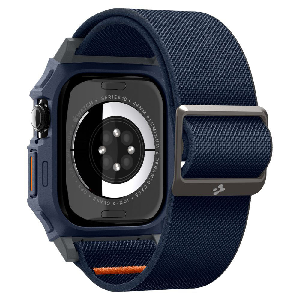 Spigen Lite Fit Pro Hülle für Apple Watch Series 10 46mm, Marineblau ACS08925