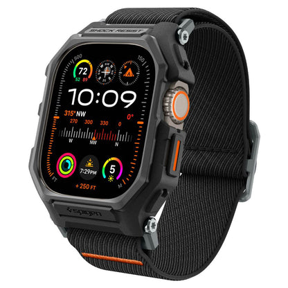 Coque Spigen Lite Fit Pro pour Apple Watch Ultra Series, Noir Mat ACS07104