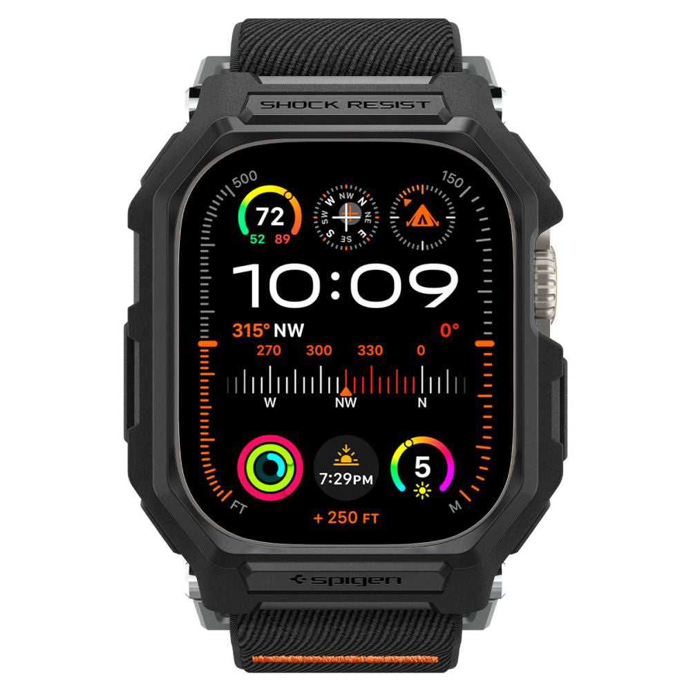 Coque Spigen Lite Fit Pro pour Apple Watch Ultra Series, Noir Mat ACS07104