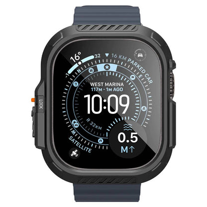 Coque Spigen Lock Fit avec protection d’écran pour Apple Watch Ultra Series, noire ACS12054