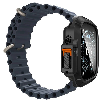 Coque Spigen Lock Fit avec protection d’écran pour Apple Watch Ultra Series, noire ACS12054