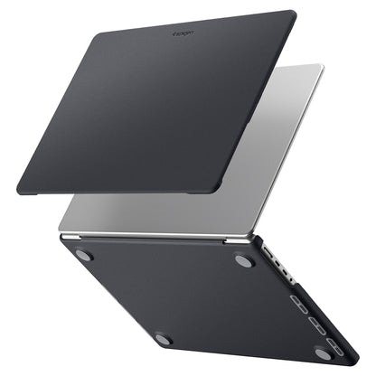 Spigen Nano Pop Hülle für Apple MacBook Pro 14 Zoll (2026) / (2025) / (2024) / (2023) / (2021), Schwarz ACS11272