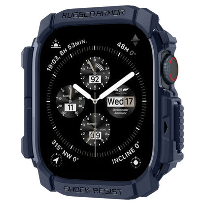 Étui Spigen Rugged Armor pour Apple Watch Series 10 / 11 46mm, Bleu Marine ACS08599