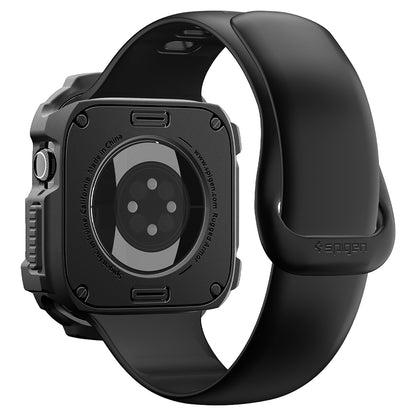 Coque Spigen Rugged Armor pour Apple Watch Series 12 42 mm, noir mat ACS11877