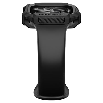 Spigen Rugged Armor Case for Apple Watch Series 12 46mm, Matte Black ACS11886