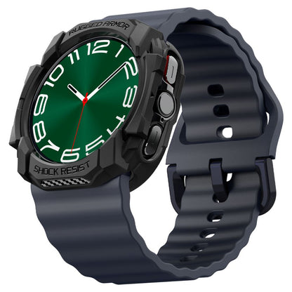 Étui Spigen Rugged Armor pour Samsung Galaxy Watch Ultra, Noir