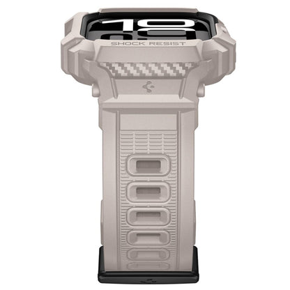 Étui Spigen Rugged Armor Pro V2 pour Apple Watch Series 10 / 11 42mm, Beige