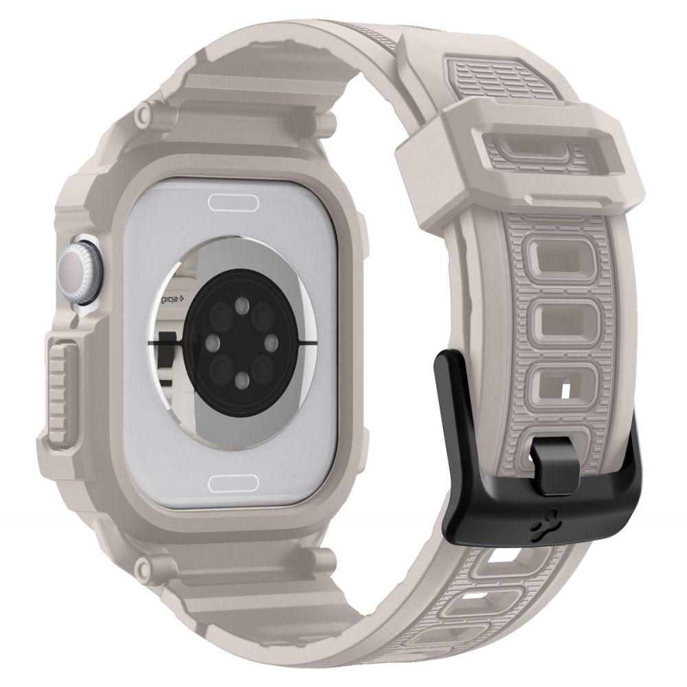 Spigen Rugged Armor Pro V2 Hülle für Apple Watch Series 10 / 11 46mm, Beige ACS10506