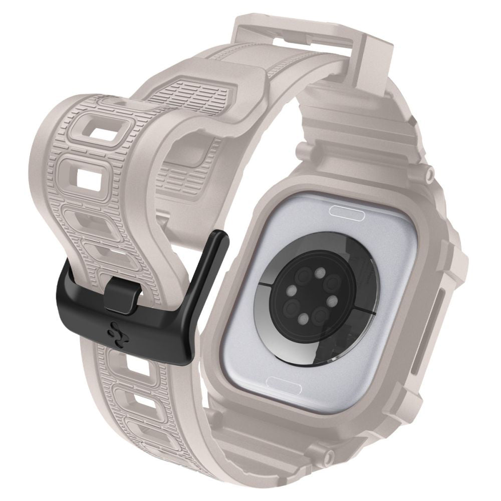 Spigen Rugged Armor Pro V2 Hülle für Apple Watch Series 10 / 11 46mm, Beige ACS10506