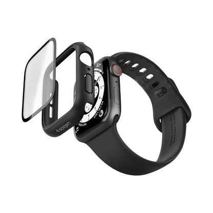 Coque Spigen Thin Fit 360 pour Apple Watch Series 40mm, Noire ACS11593