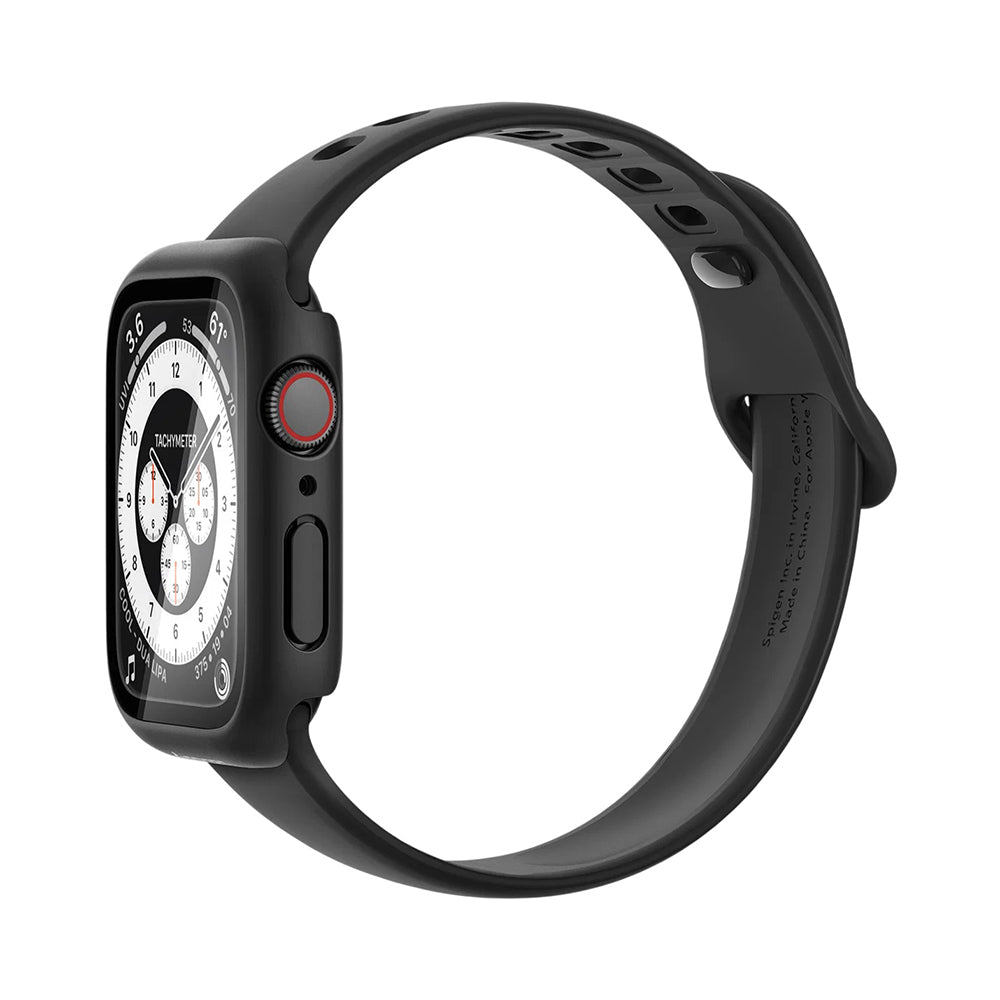 Coque Spigen Thin Fit 360 pour Apple Watch Series 40mm, Noire ACS11593