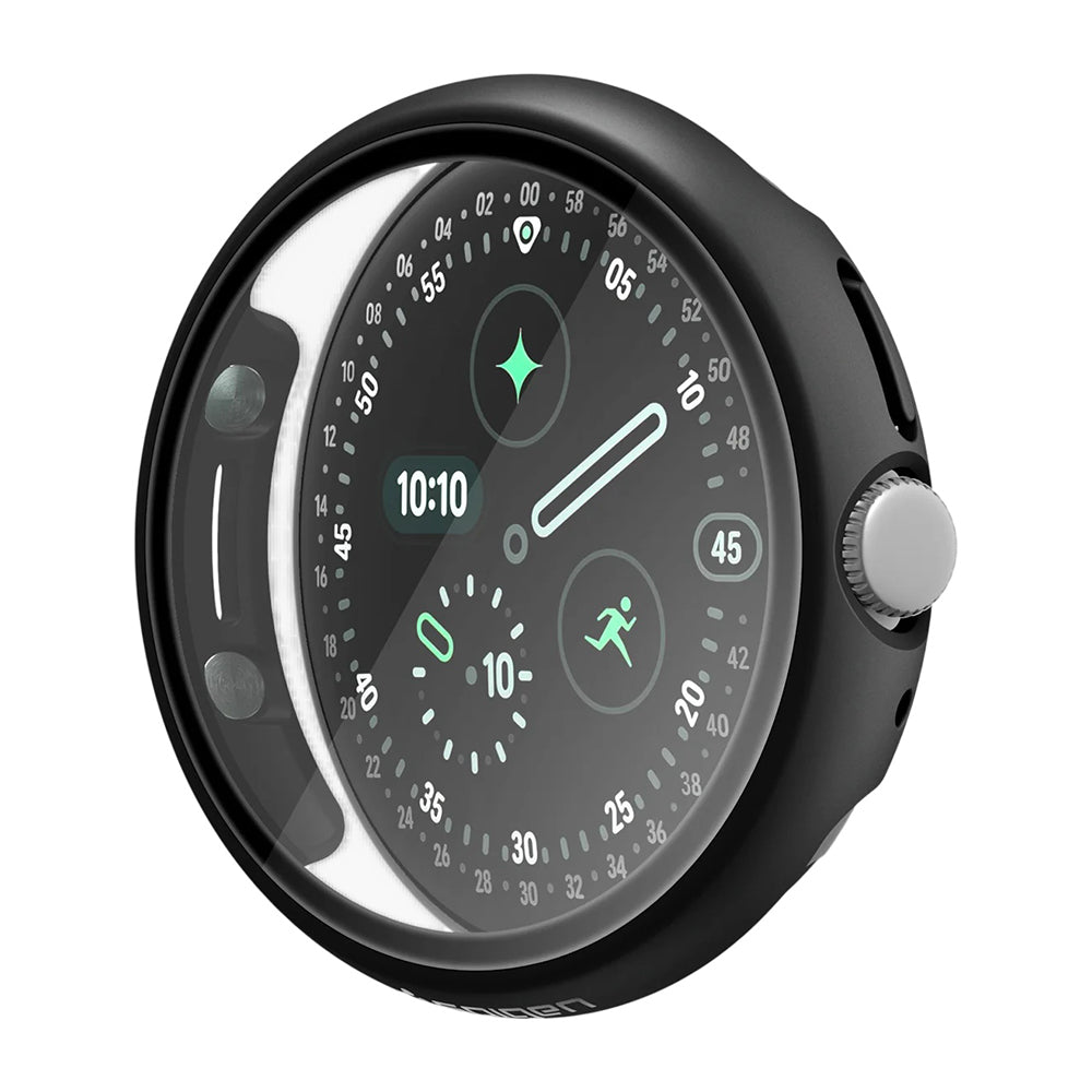 Spigen Thin Fit 360 Hülle für Google Pixel Watch 45mm Serie, Schwarz ACS11746