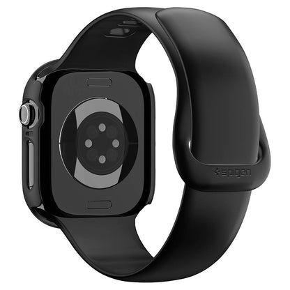 Spigen Thin Fit Hülle für Apple Watch 12 42mm, Schwarz ACS11880