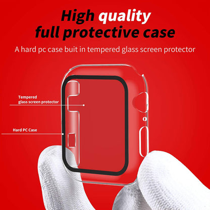 Coque Techsuit Defense360 Pro pour Apple Watch 38mm Series, Transparente