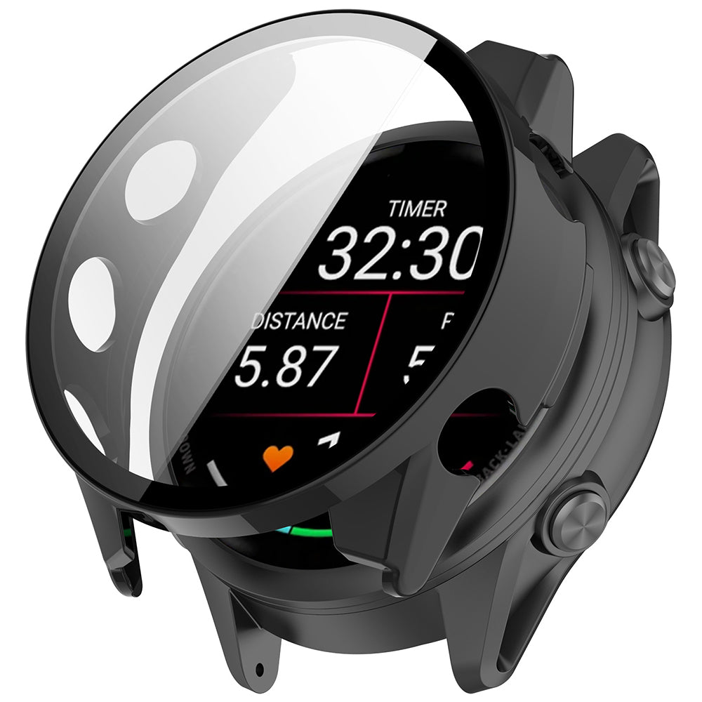 Coque Techsuit Defense360 Pro pour Garmin Forerunner 170 / 70, Noire
